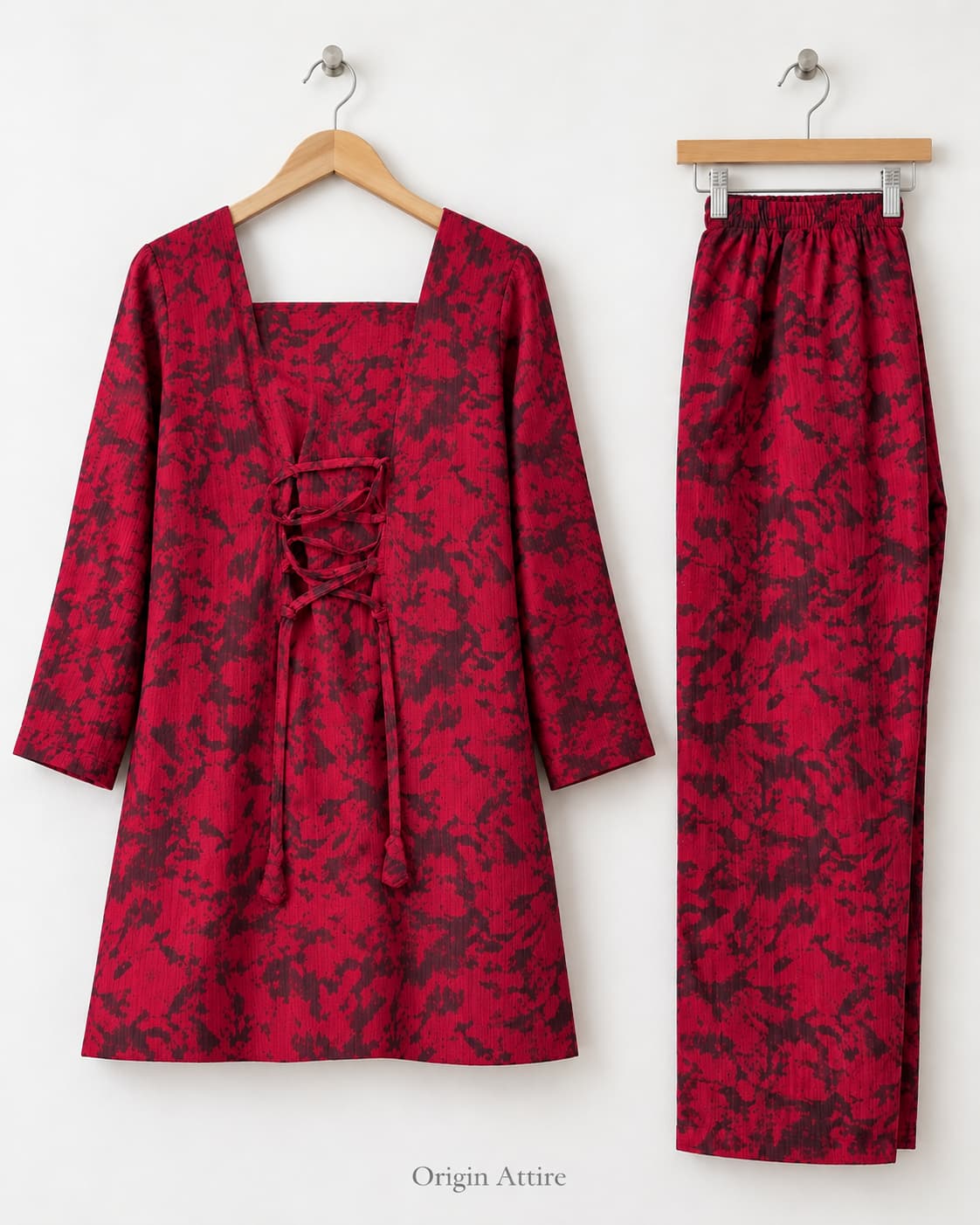 Printed Popcorn Co-ord Set 1