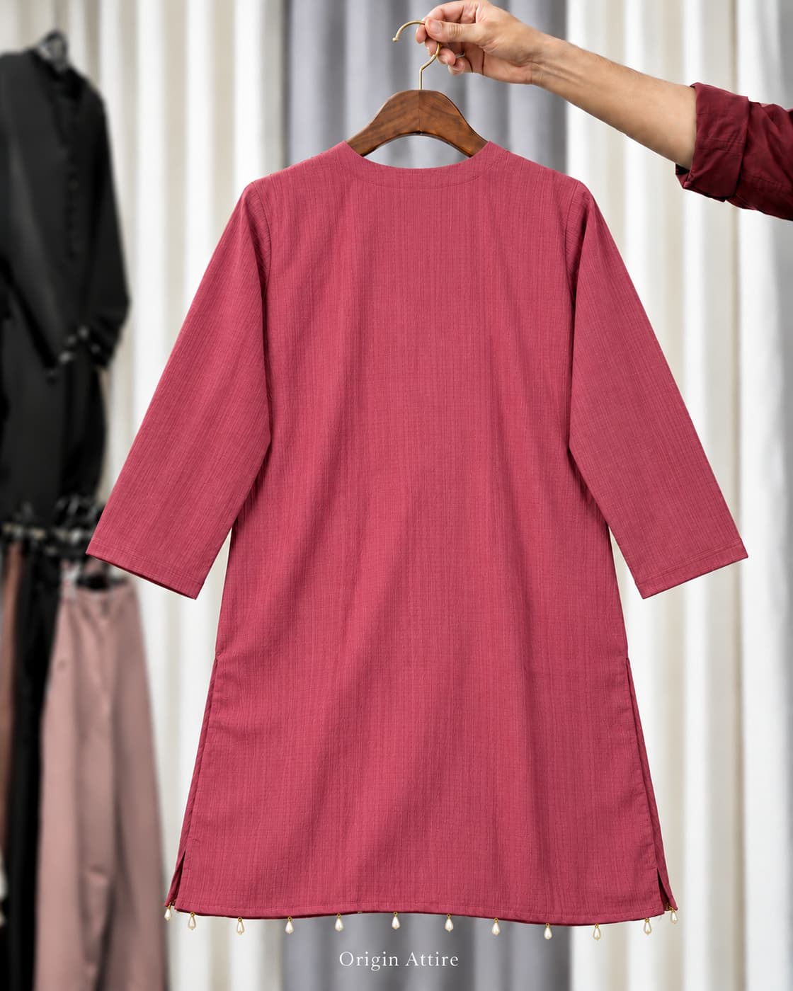 Mirror Embroidered Kurti 1