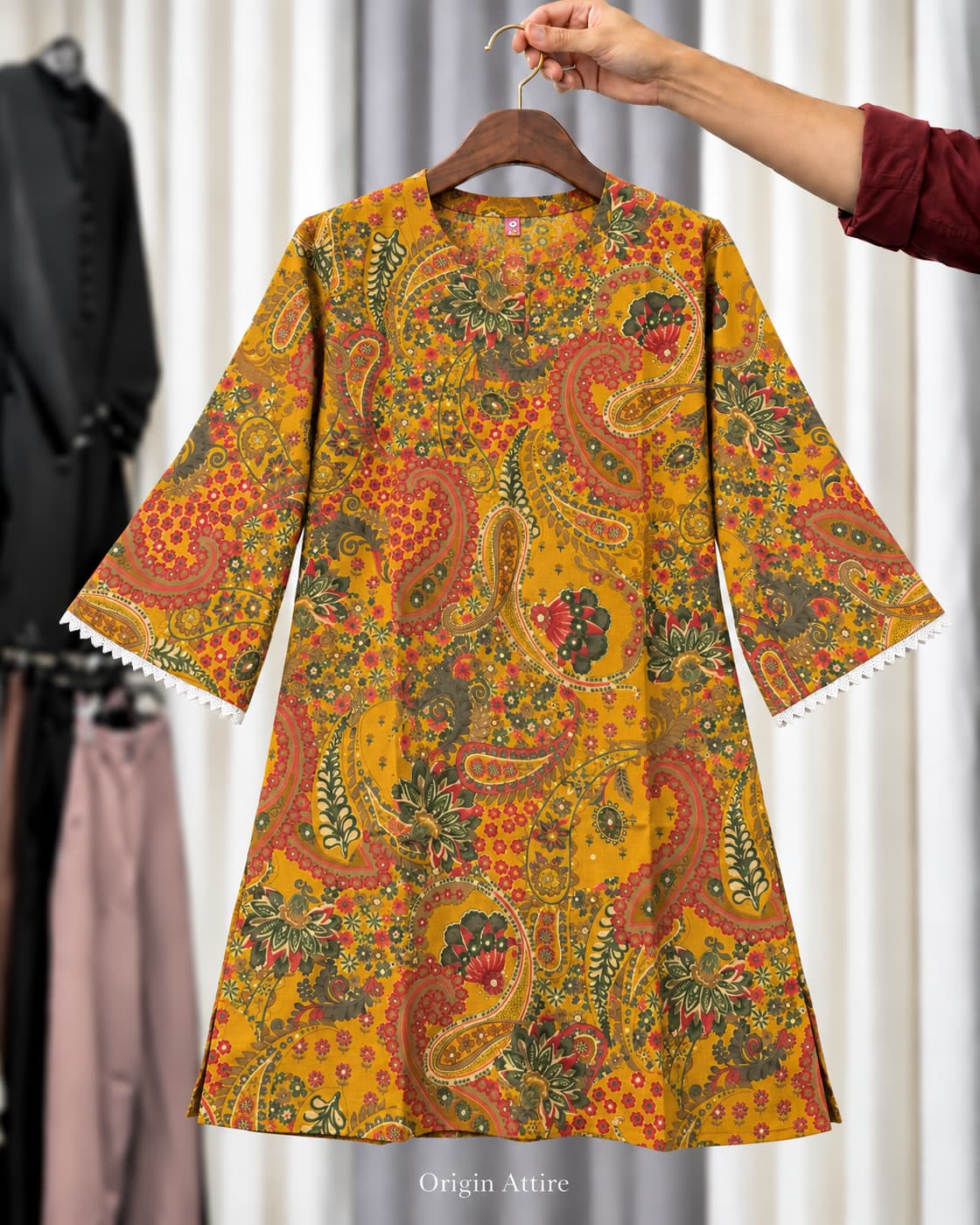 Floral Printed Kurti 0