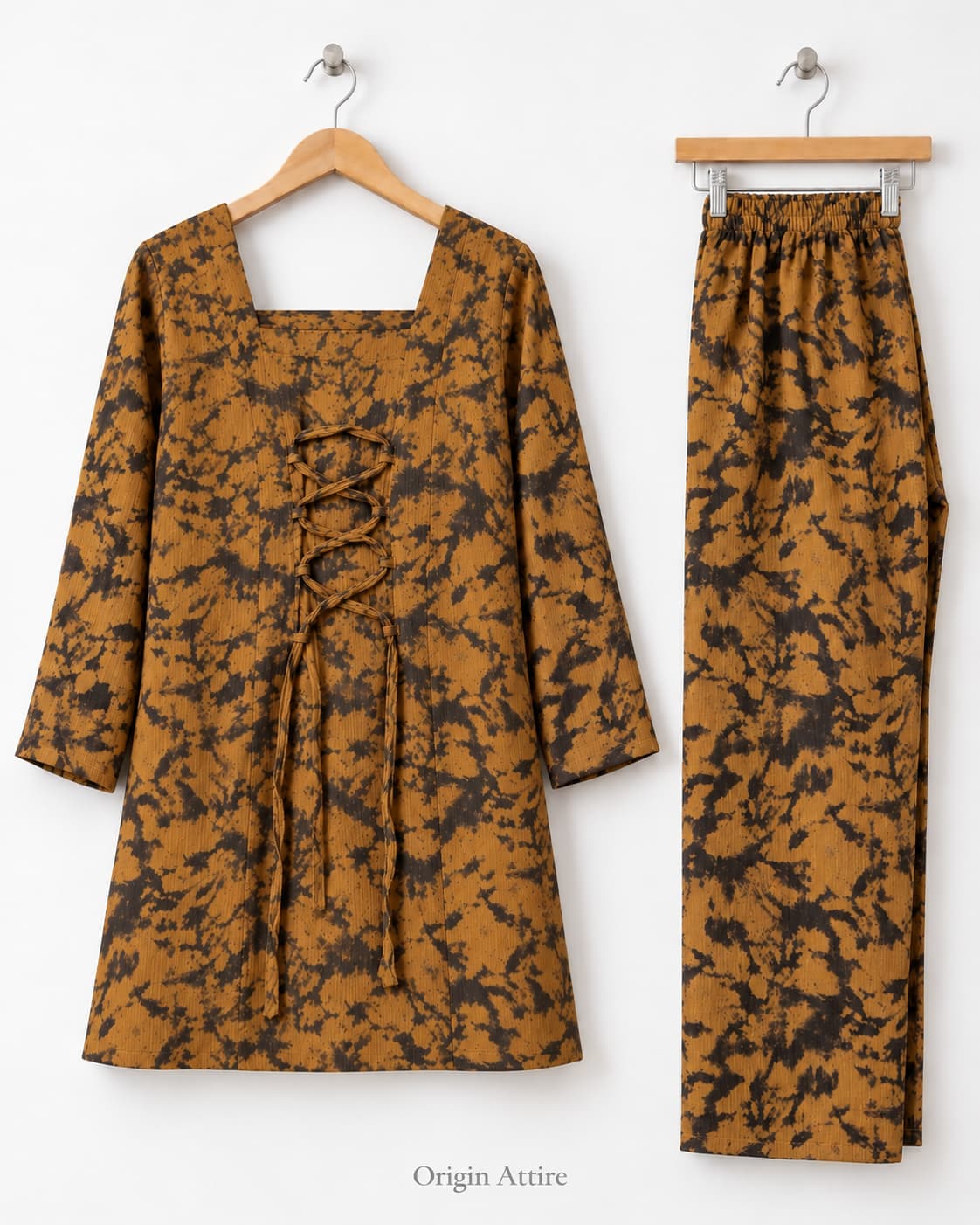 Printed Popcorn Co-ord Set 1