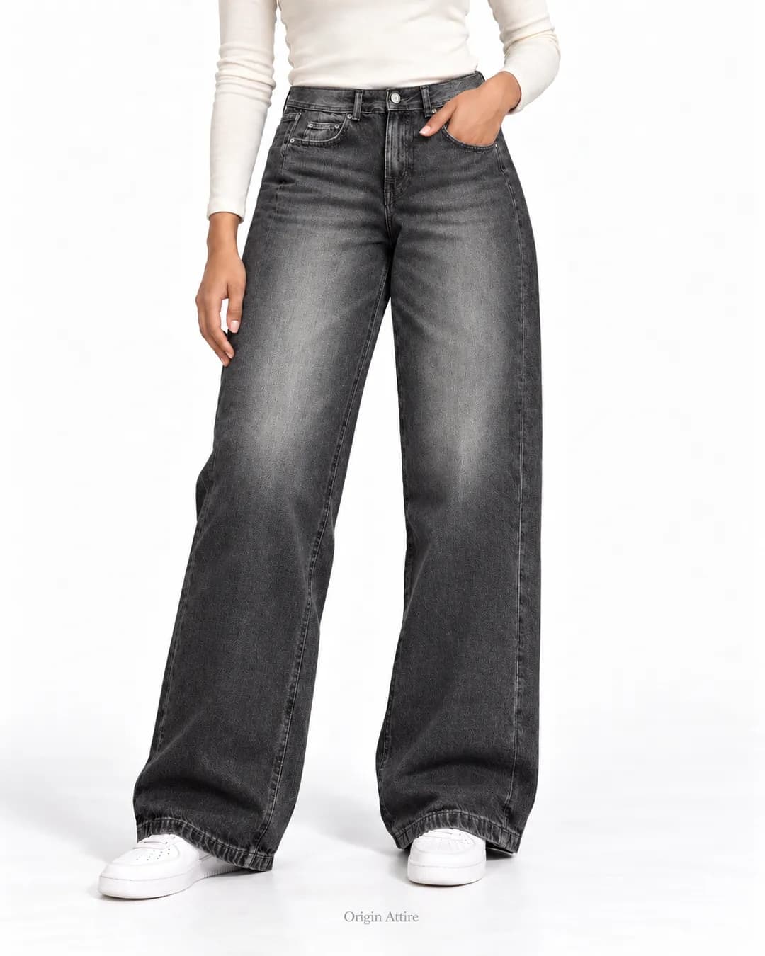 Wide Leg Jeans 0