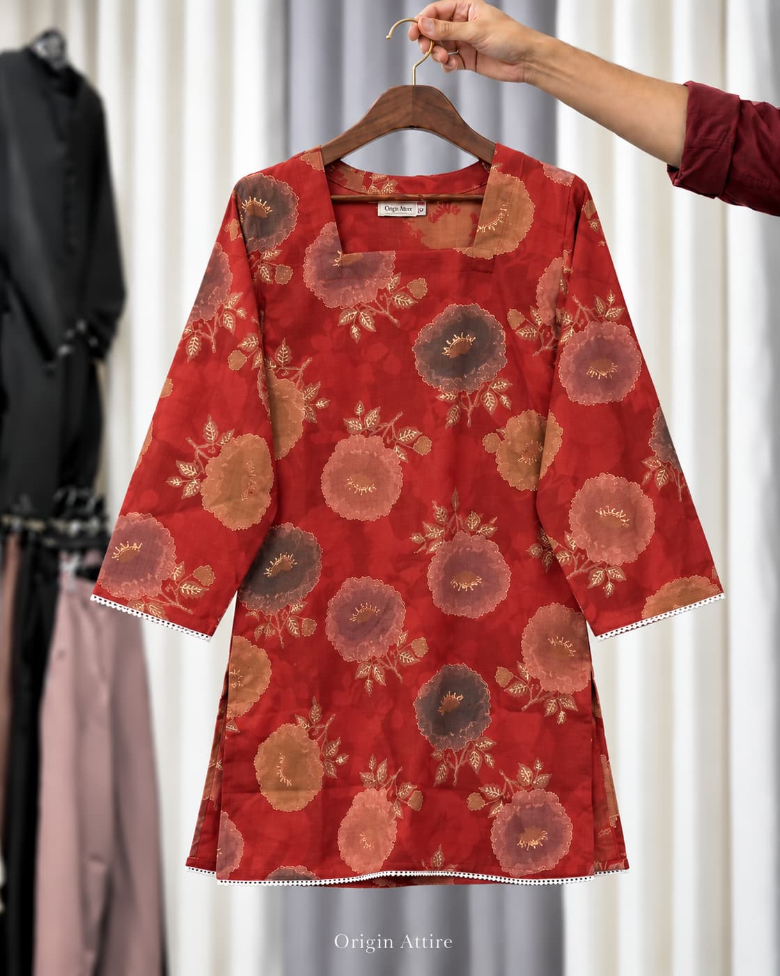 Floral Printed Kurti 0